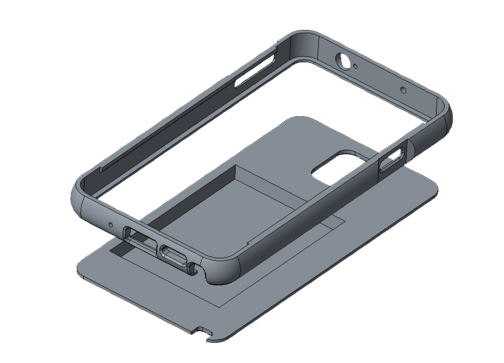 Samsung Galaxy Note 3 Extended battery case